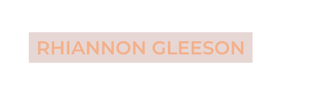 Rhiannon gleeson